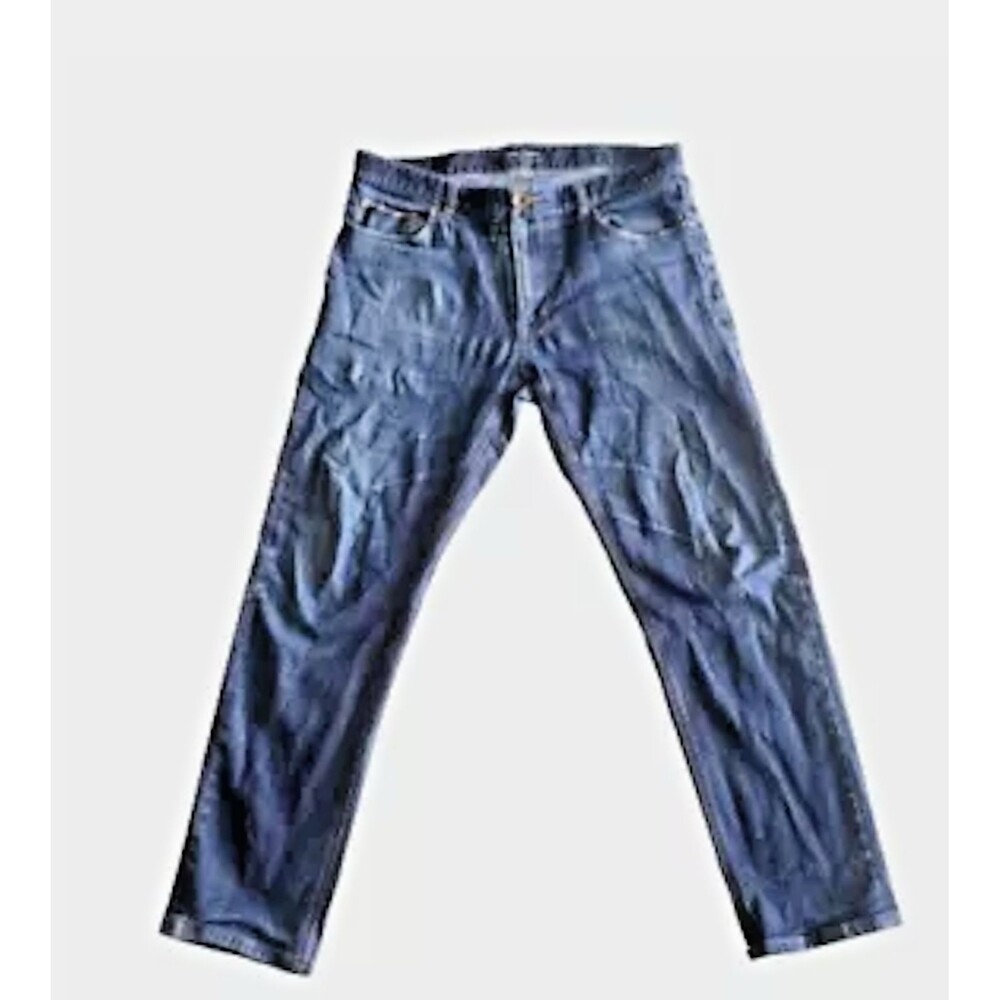 DANIEL HECHTER Paris Salvedge Mens Jeans Straight Leg Waist 35-36 Inseam 28-28.5